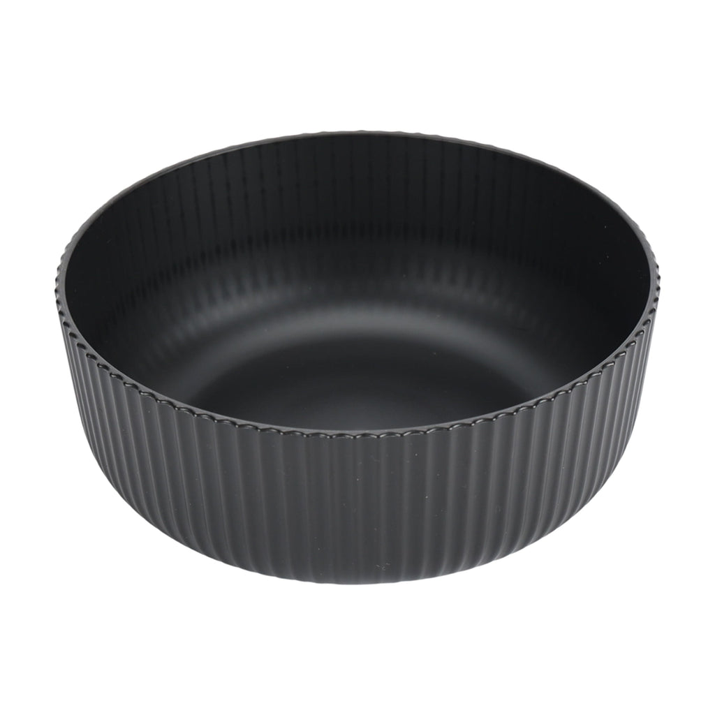 - Black Eco-Friendly Recycled Plastic Cereal Bowl, 38-Ounce